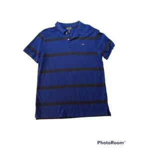 Vintage‎ Polo Jeans Co. Ralph Lauren USA Flag Men's XL Shirt Stripe